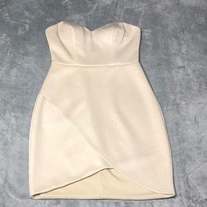 NWOT City Studio Strapless Wrap Skirt Dress